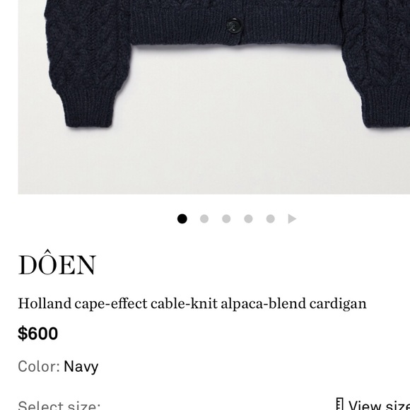 Doen Holland Cardigan - Picture 2 of 3